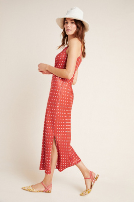 anthropologie slip dress