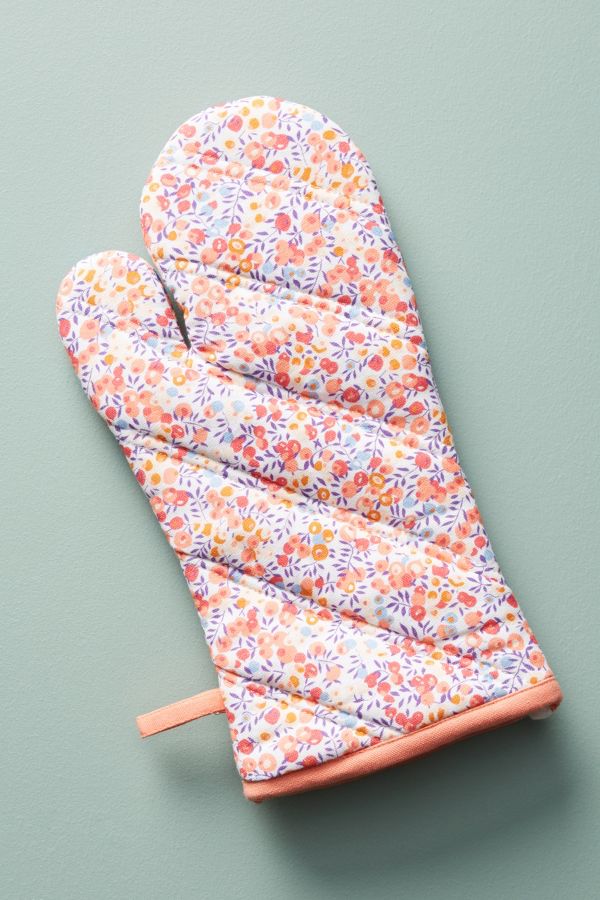 Liberty for Anthropologie Wiltshire Berry Oven Mitt | Anthropologie