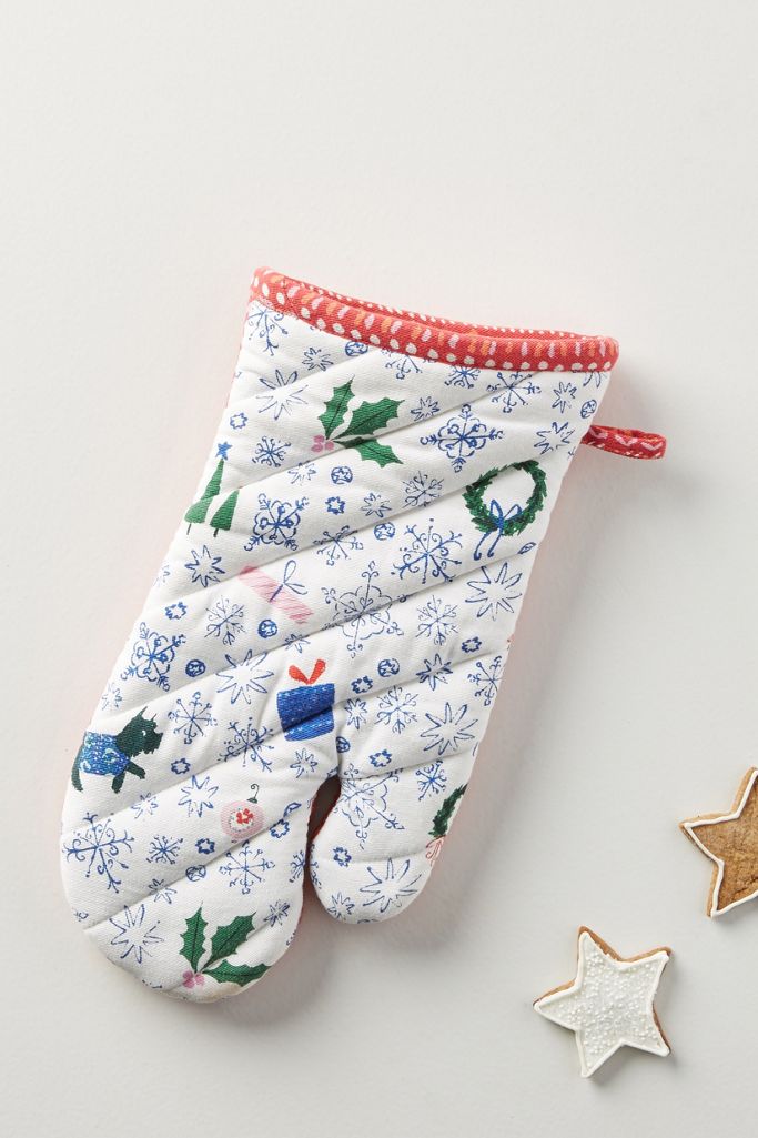 Jingle Bell Swing Oven Mitt Anthropologie