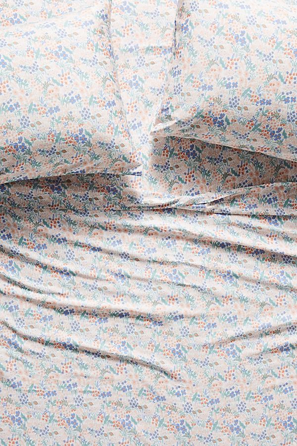 Slide View: 1: Rifle Paper Co. for Anthropologie Meadow Sheet Set