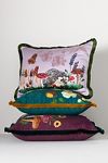 Thumbnail View 2: Nathalie Lete Marais Embroidered Sateen Pillow