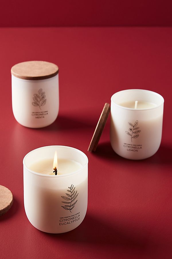 Slide View: 2: Cerabella Citronella Jar Candle