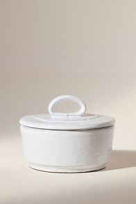 Slide View: 1: The Glenna Italian Earthenware Sugar Bowl