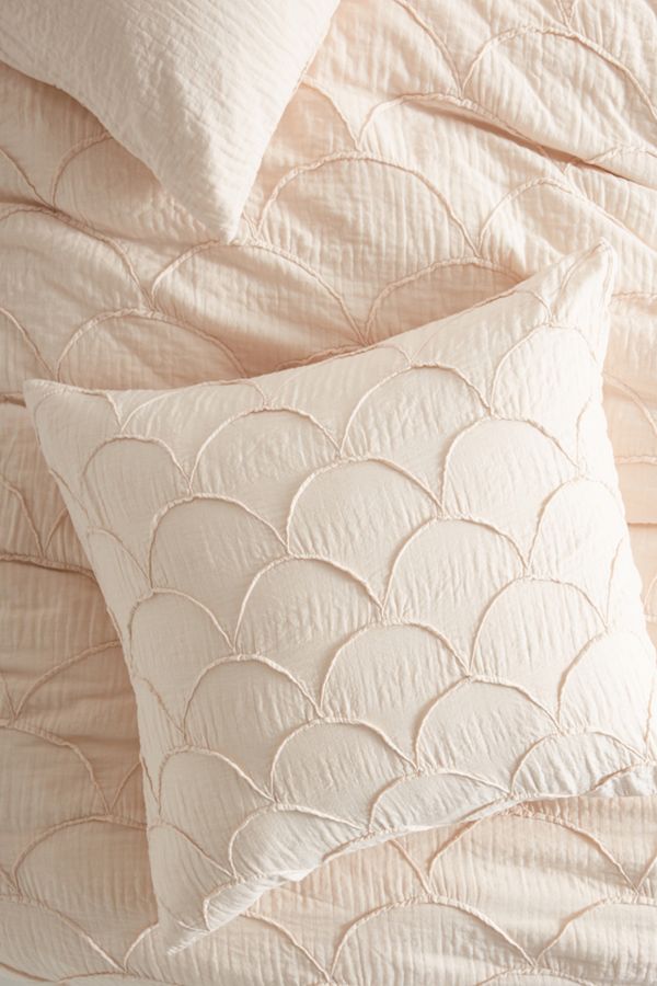 Textured Riji Euro Sham Anthropologie