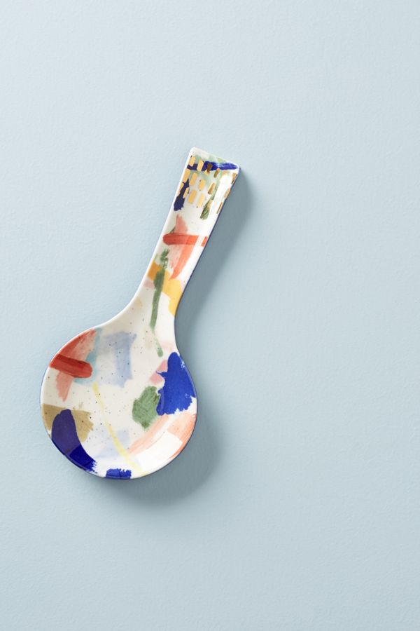 Painter's Palette Spoon Rest Anthropologie
