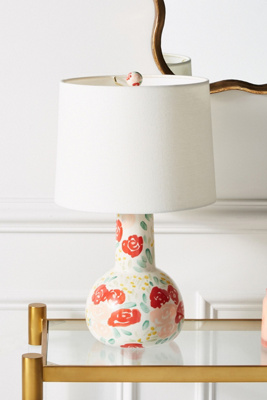 anthropologie table lamp