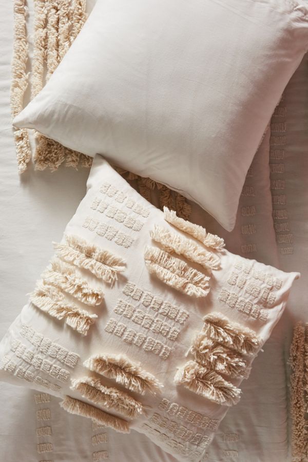 Tufted Calamus Euro Sham Anthropologie