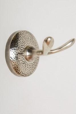 Hammered Towel Hook