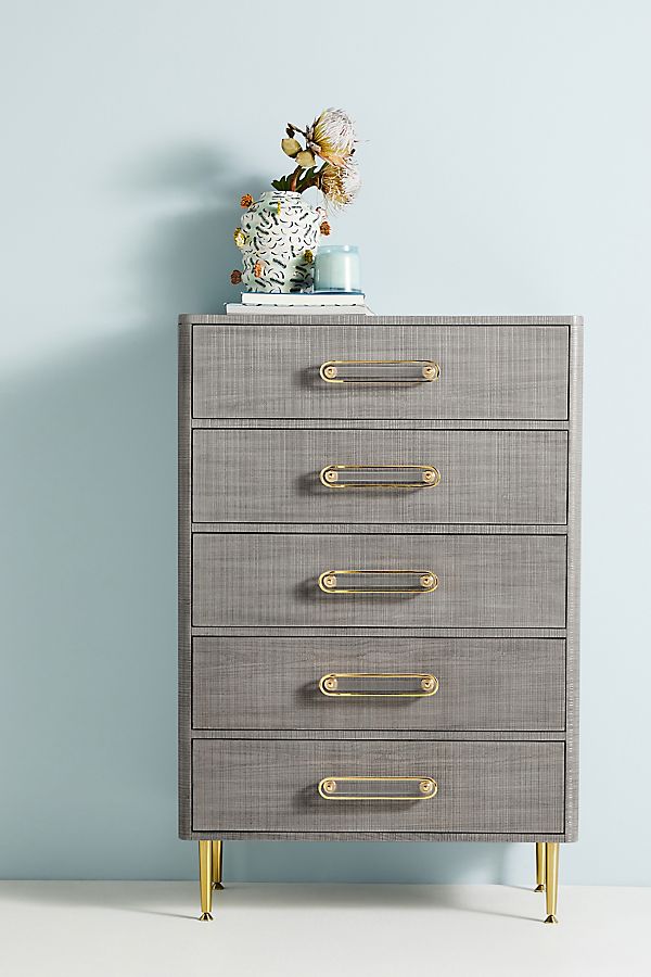 Odetta Five Drawer Dresser Anthropologie