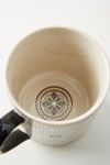 Thumbnail View 3: The Bistro Tile Stoneware Mug: Monogram Edition