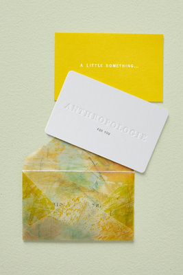 Anthropologie Gift Card