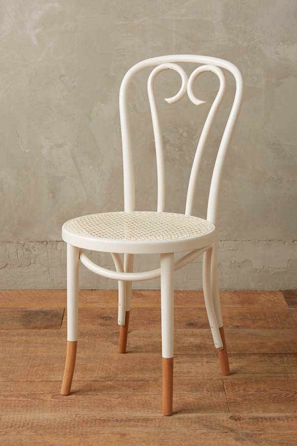 Scrolled Bentwood Dining Chair, Heart Anthropologie