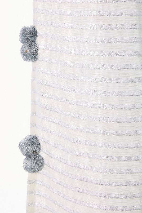 Pom Tassel Curtain Anthropologie