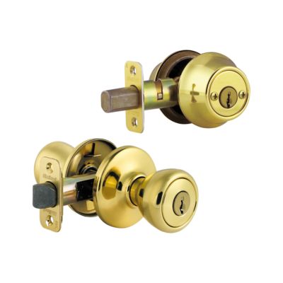 Tylo Knob With Single Cylinder Deadbolt Combo Pack