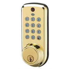 Brass Electronic Door Lock | Canadian Tire