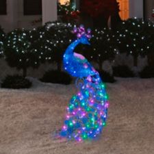 Gemmy Light Show Sparkle Snowflake Peacock Wireform | Canadian Tire