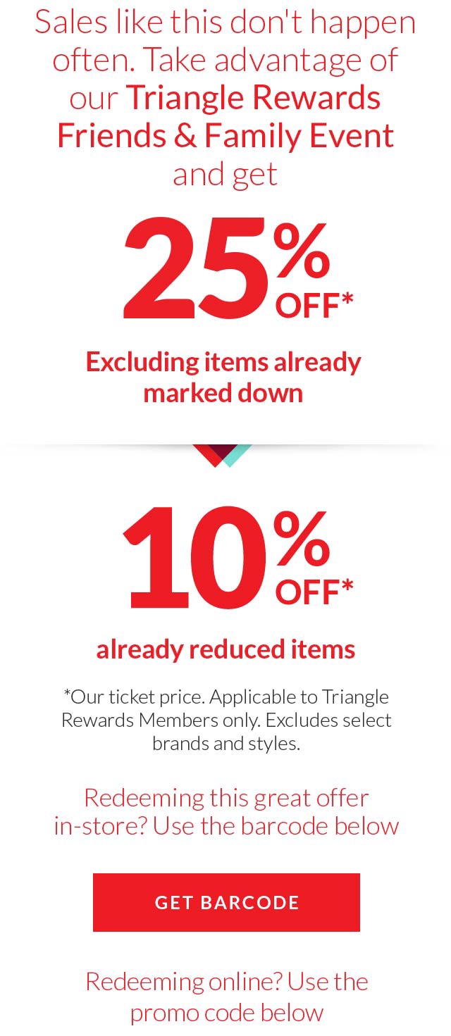 Sport Chek] Triangle Mystery Offer: Spend $4.99 Get Back $5 to $500 in CTM.  YMMV. - RedFlagDeals.com Forums