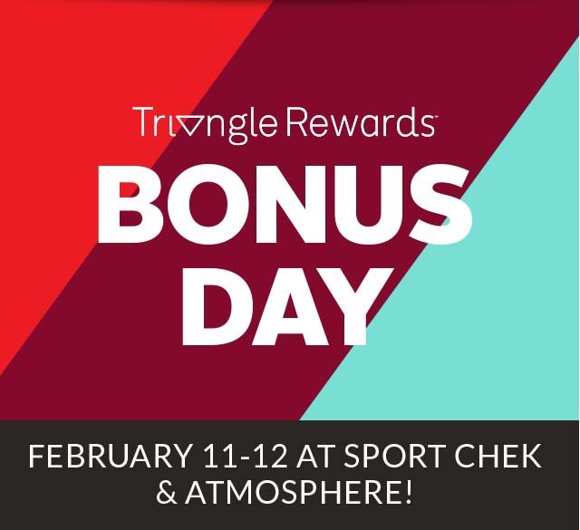 Sport Chek] Triangle Bonus Days 20x/30x (Oct14-15) & Spend $125
