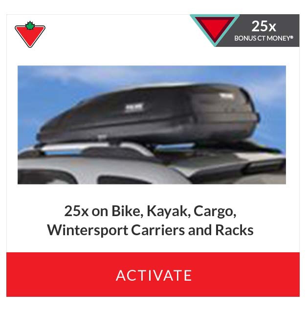 Thule convoy rooftop cargo box top