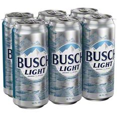Busch Light Beer 6 pk Cans, 16 oz | Joe V's Smart Shop | Low Prices &  Quality Groceries