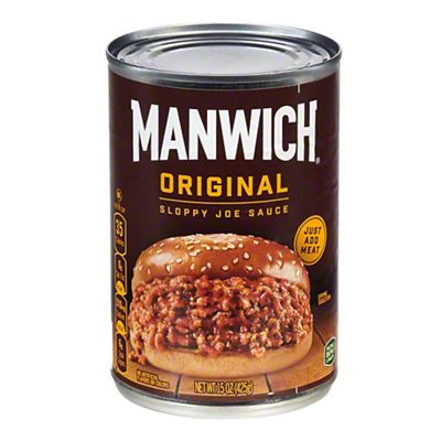 Sandwich man購入9000 Manwich Original Sloppy Joe Sauce Canned Sauce, 15 oz | Joe