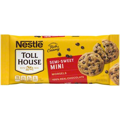 Nestle Toll House Semi Sweet Chocolate Mini Chips, 10 oz | Joe V's ...