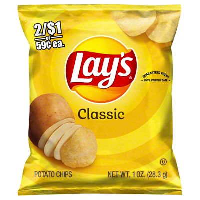 Lay's Classic Potato Chips, 1 oz | Joe V's Smart Shop | Low Prices ...