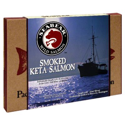 SeaBear Wild Salmon Wild Salmon Smoked Keta Salmon, 6 OZ | Central ...