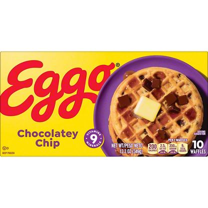 Kellogg S Eggo Chocolate Chip Waffles 10 Ct Central Market