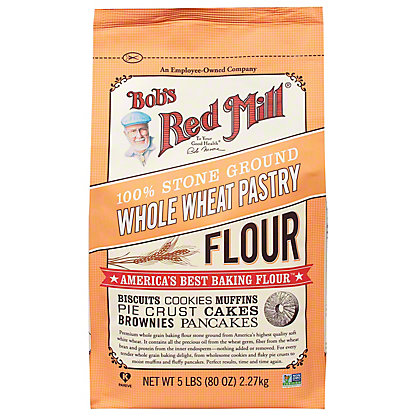 Bob's Red Mill Whole Wheat Pastry Flour, 5 LBS - Central ...