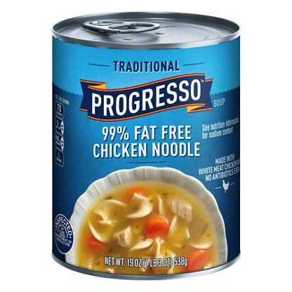 Progresso Traditional 99% Fat Free Chicken Noodle Soup, 19 oz – Central ...