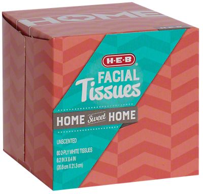 H-E-B Facial Tissues, 80 Ct – Central Market