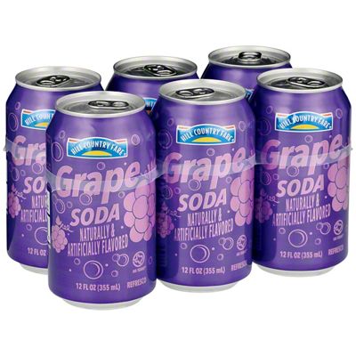 Hill Country Fare Grape Soda 6 pk Cans, 12 oz | Joe V's Smart Shop ...