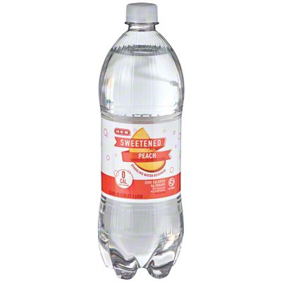 H-E-B Sweetened Peach Sparkling Peach Water Beverage, 1 L | Joe V's ...