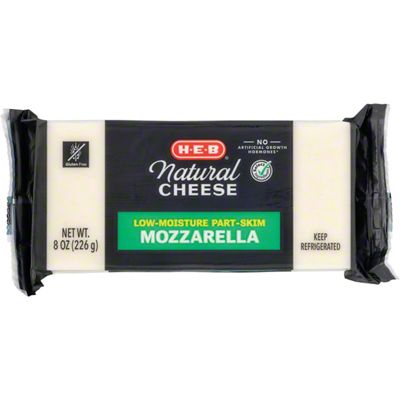 H-E-B Low Moisture Part-Skim Mozzarella Cheese, 8 oz | Joe V's Smart ...