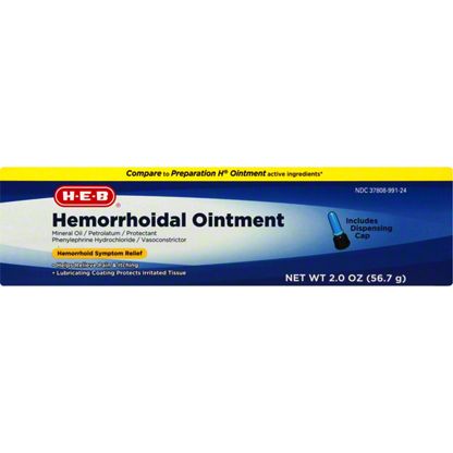 H-E-B Hemorrhoidal Ointment, 2 oz – Central Market