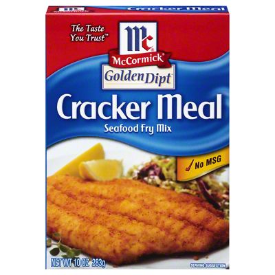 McCormick Golden Dipt Cracker Meal Seafood Fry Mix, 10 oz | Central ...