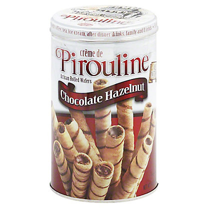 Chocolate Hazelnut Pirouline Rolled Wafers, 14 oz Chocolate Hazelnut Pirouline Rolled Wafers, 14 oz