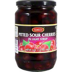 Zergut Pitted Sour Cherries Light in | Central Really OZ Market Into - 24 Syrup, Food