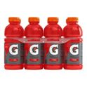 Red Gatorade Fruit Punch Thirst Quencher Sports Drink, 8-Pack 20 oz