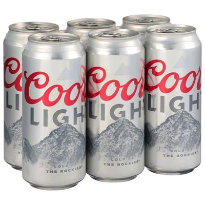 Coors beer 赤色トレイ 約33cm Coors Light Beer 12 pk Cans, 12 oz | Joe V's Smart Shop