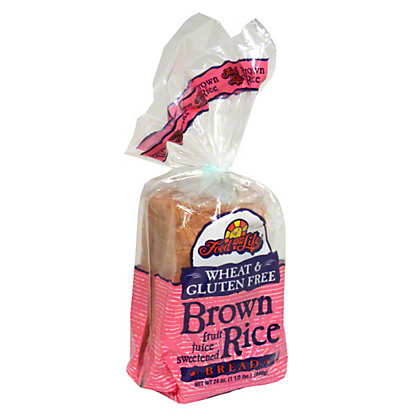 Food For Life Wheat & Gluten Free Brown Rice Bread, 24 oz ...