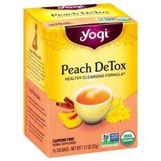 Yogi Tea, Peach DeTox, 16 Count