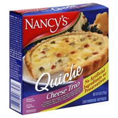 Nancy's Lorraine Quiche with Eggs Swiss Cheese Bacon Onion & Chives Frozen  Meal Box - 6 Oz - Vons