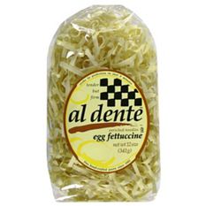 Al Dente Egg Fettuccine Noodles, 12 oz | Central Market - Really