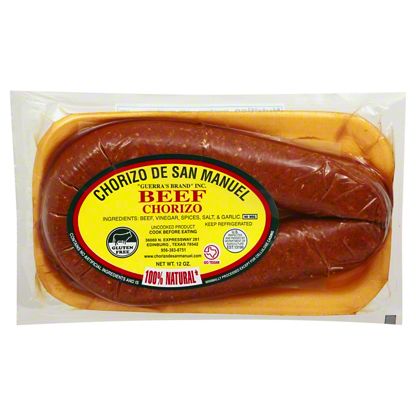 Chorizo de San Manuel Beef Chorizo, 12 oz – Central Market