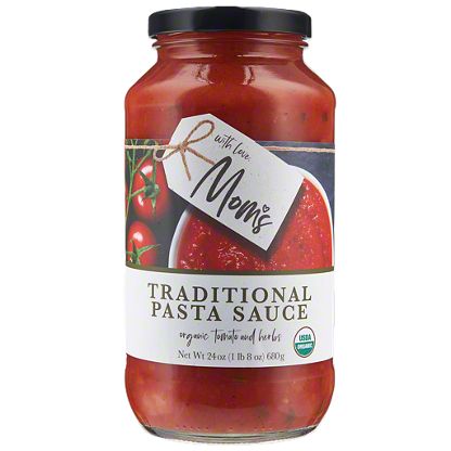 pasta sauce basil tomato organic oz traditional mom