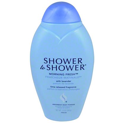 shower to shower absorbent body powder original fresh 13 oz