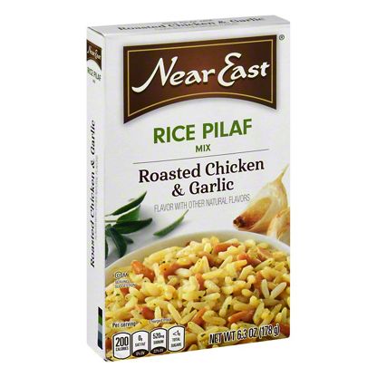 rice pilaf east near garlic roasted chicken oz mix