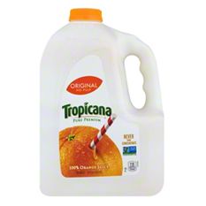 Tropicana Pure Premium Original Orange Juice No Pulp 89oz Jug